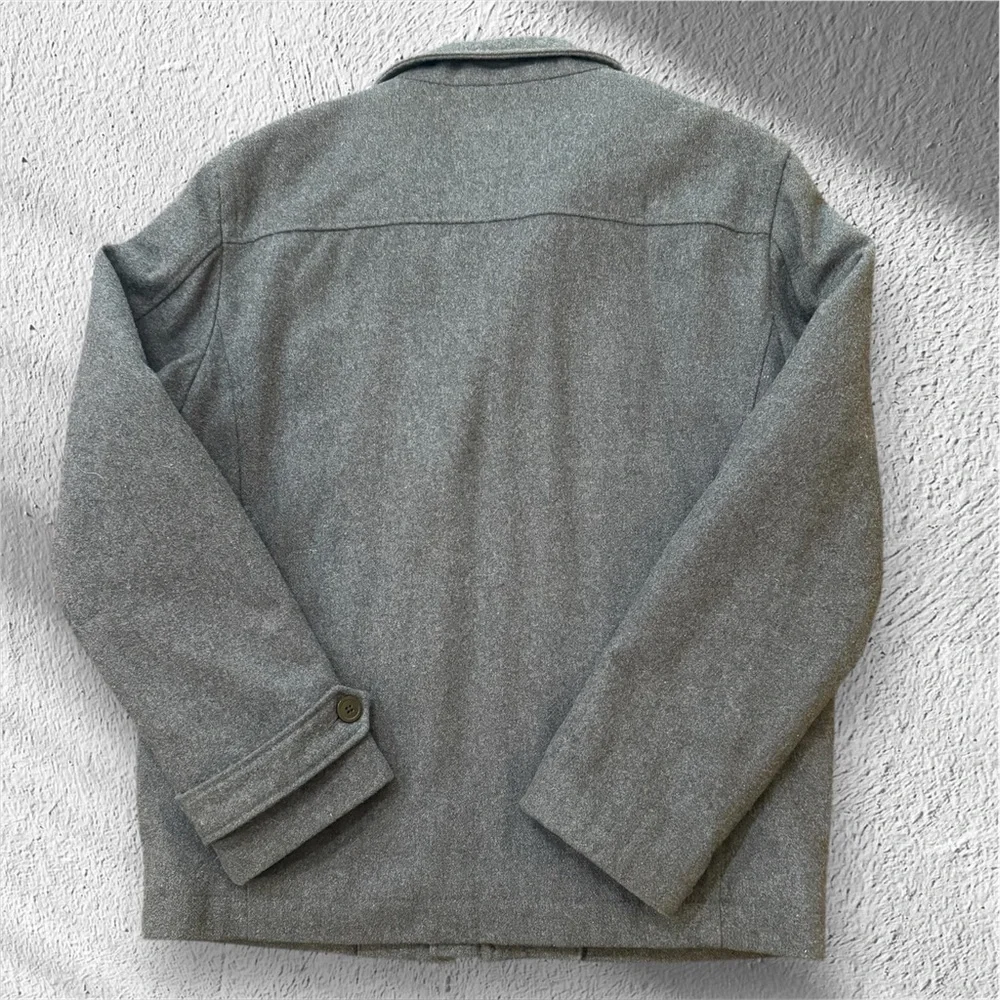 GAP Men's Dark Gray Military Jacket